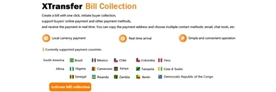 Louvri Koleksyon Bill XTransfer